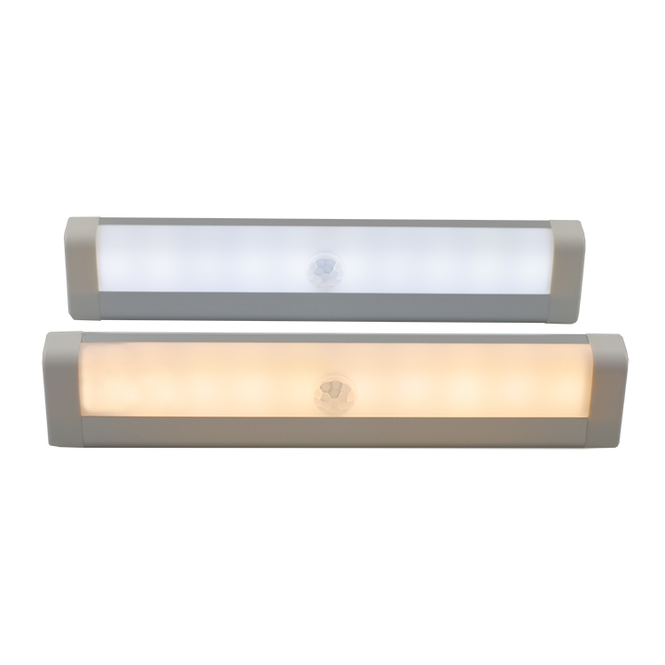 USB Rechargeable Under Cabinet Lighting High Brightness 10 Leds PIR Motion Sensor Light