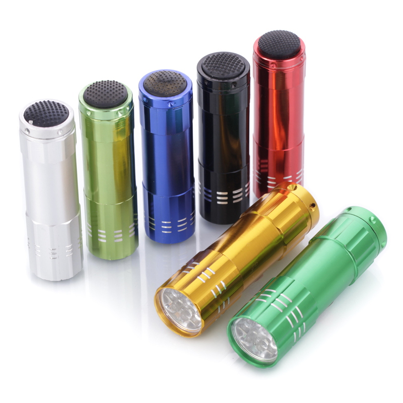 Children / Kids flashlight high quality 9LED flashlight torch CE & ROHS