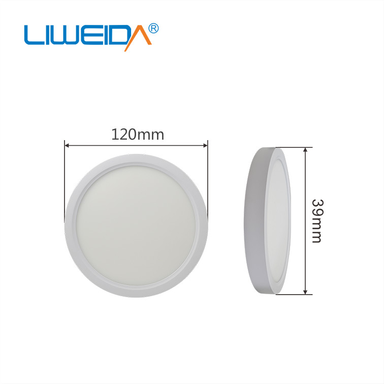 High Brightness 7W AC100-240V Surface Mounted Led Ceiling Light Panel lamp for Shop and hotel Lighting