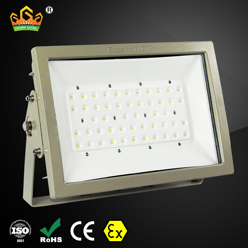 hazardous location oil refinery gas station canopy led explosion-proof light fixtures