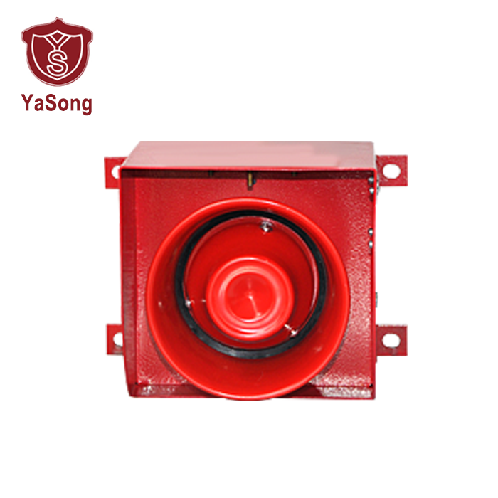 YS-01D High quality industrial red alarm siren horn with CE Rohs