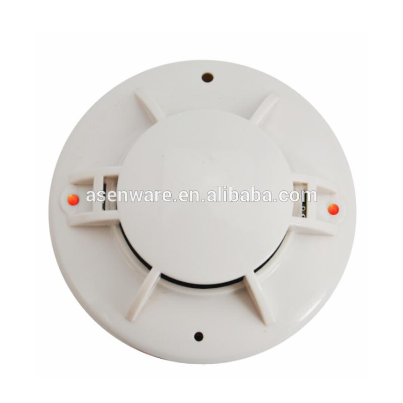 Wired type conventional heat and smoke combined detector for fire alarm