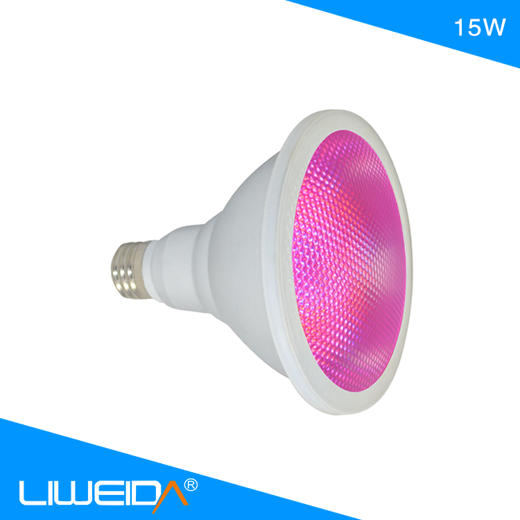 PAR30 garden plants E27 15W grow led light for greenhouse par38 led