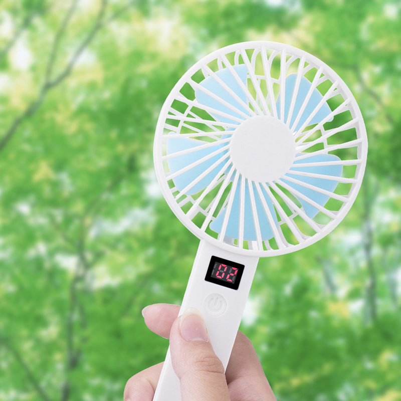 New Exclusive sales products charging hand held battery desk usb mini air cooler rechargeable table stand fan