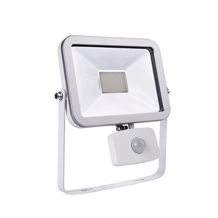 Factory Floodlights With Sensor, Outdoor 20W IP65 Flood Light Fixture