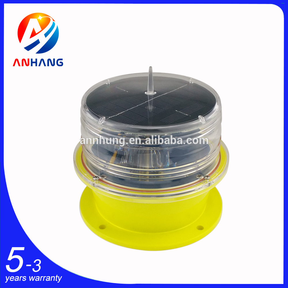 AH-LS/L Solar Powered Runw Aircraft Warning Aviation Light for Hot sale promotion