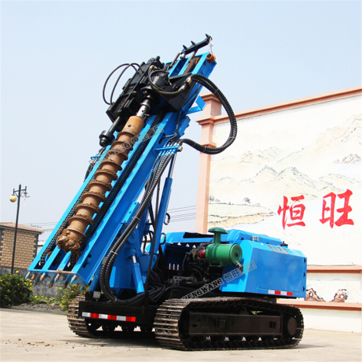 hammer pile driver drilling and pilling