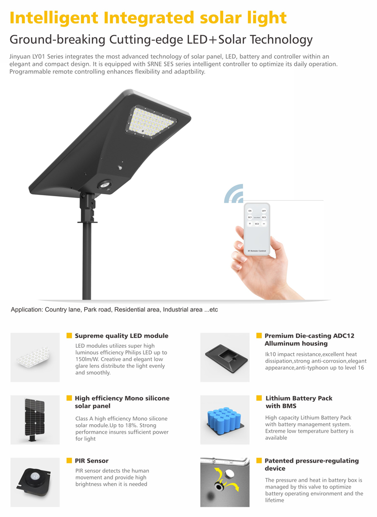 road lighting 15W 30W streetlamp integrated panel street light solar led