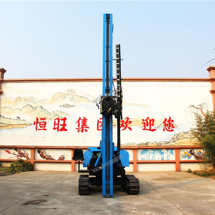 hydraulic hammer pile driver solar ramming machine for solar project