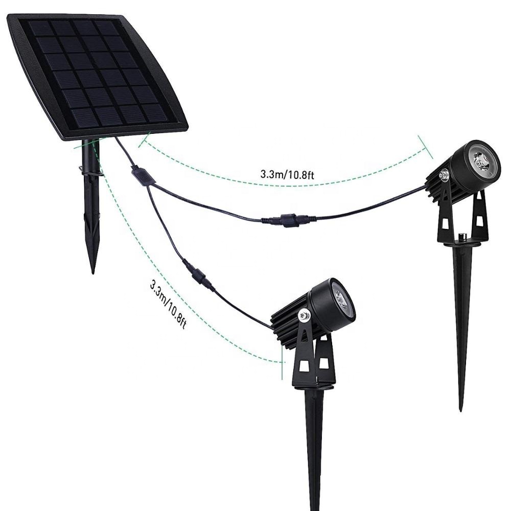 Solar Power 1W 2W 2200mA 100lm 200lm outdoor solar power from dawn to dusk sensor led garden lights