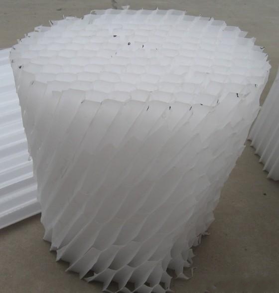 50mm Plastic Lamella Clarifier Plate Tube Settler for sedimentation tank settling tank