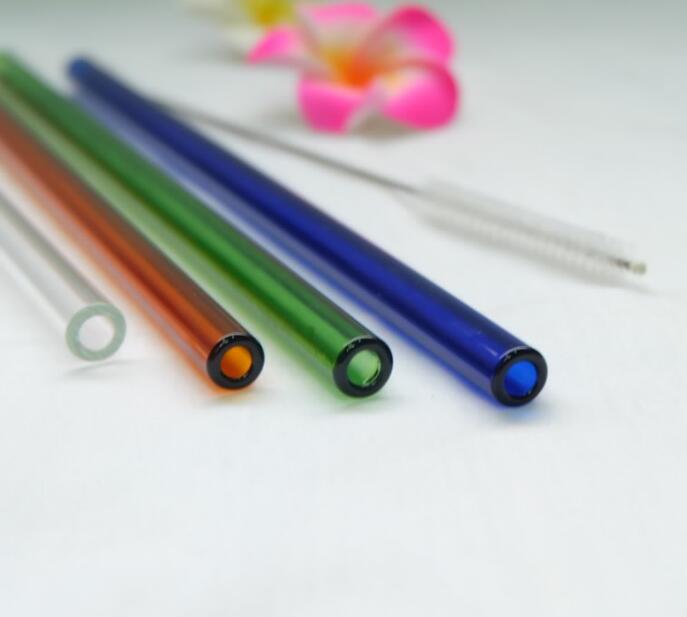 Heat resistant glass test tube borosilicate glass tube glass straws borosilicate