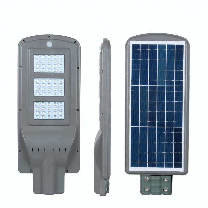 China factory price LED light source 20w 30w 40w 60w 90w LED solar street light lamps outdoor lighting