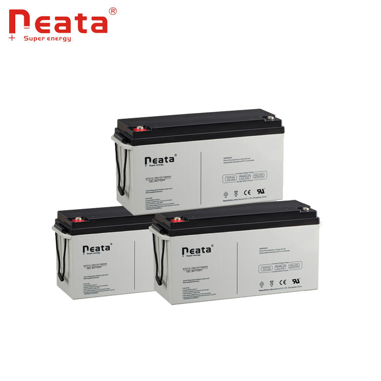 12V 150AH  sealed lead acid AGM deep cycle solar battery