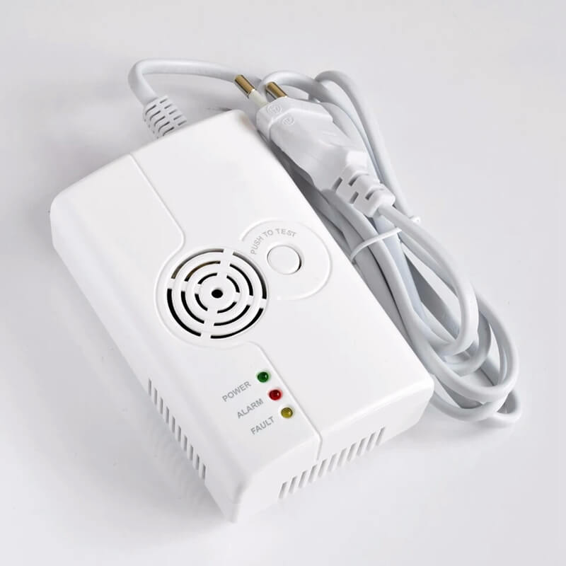 AC110V or 220V standalone natural gas alarm leak detector for home