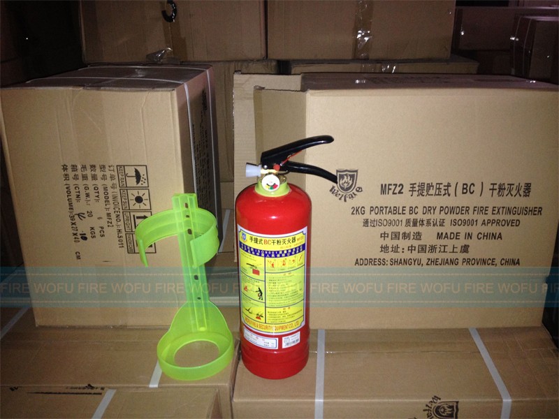 Red color cylinder 2KG BC dry powder fire extinguisher Vietnam