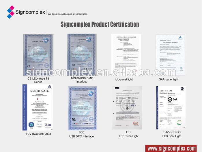 Signcomplex flexible hybrid led strip 5050 smd led specifications