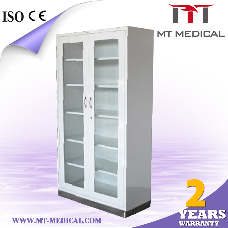 Medical office equipments Hospital storage Cabinet with shelf