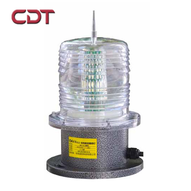 city high-rise buildings used White LED Lamp, medium intensity aviation obstruction lights