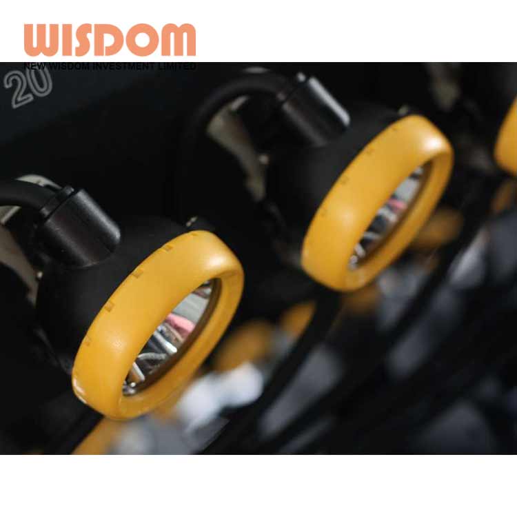 WISDOM ex miner head lamp recharge battery bright lamp