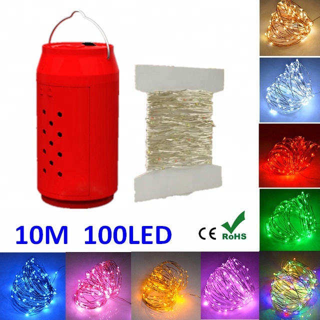 100 Leds Twinkle lights 33 ft Copper Wire Lights for Seasonal Holiday Decoration