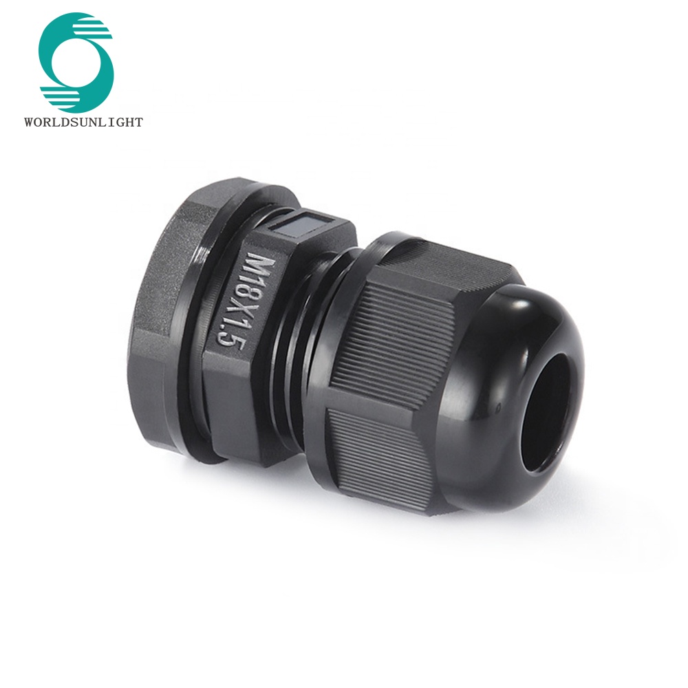 factory price thread dome top PVC cable gland