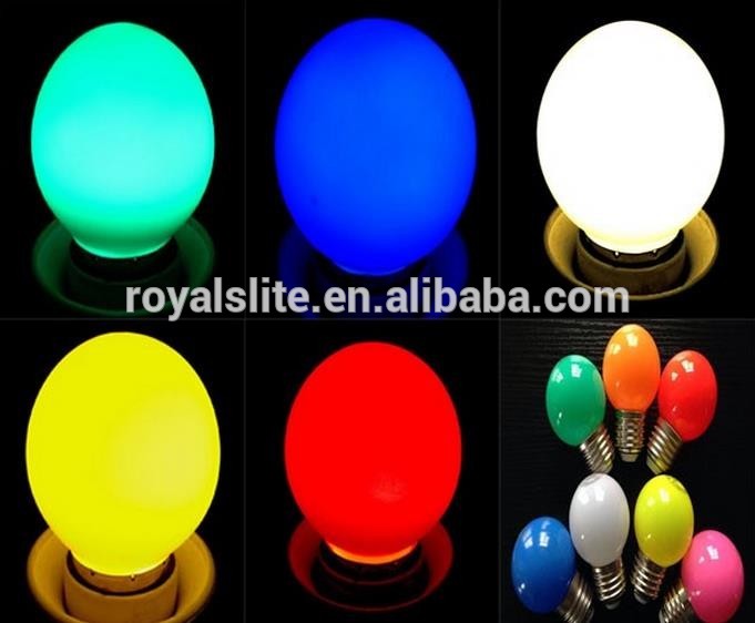 Colorful LED Light green/yellow/red/blue Led Bulbs SMD 2835 80lm/w 2 years warranty led color light