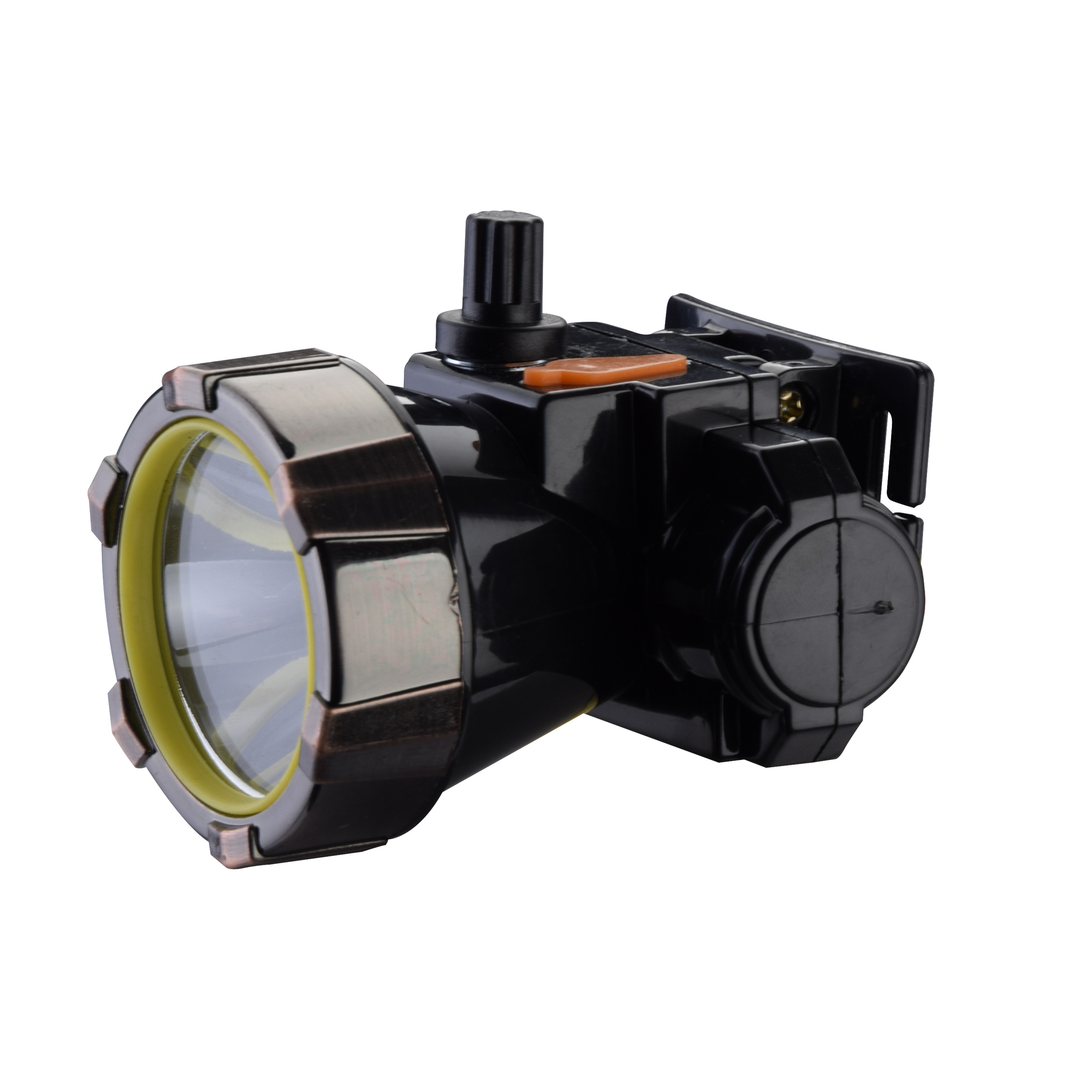 new 3w portable plastic rechargeable led light headlamp with lithium battery