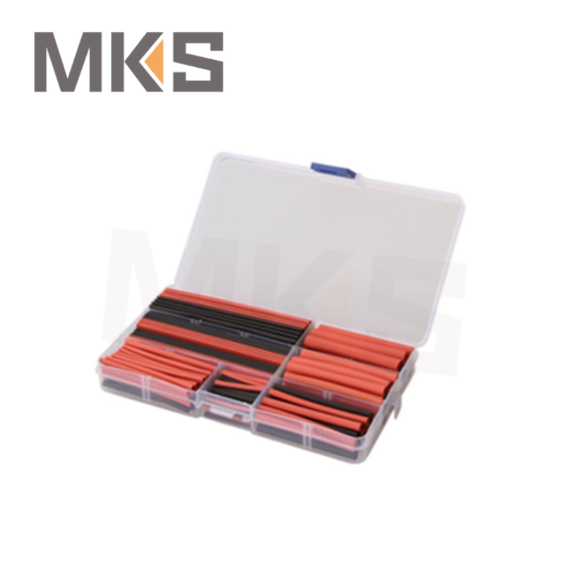 530PCS pack in box Coloured colored heat shrink shrinkable tube sleeve set kit