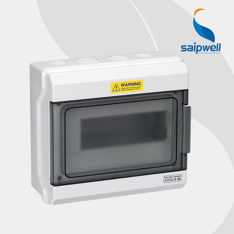 SAIP/SAIPWELL IP65 ABS/PC electrical ac box waterproof mccb box