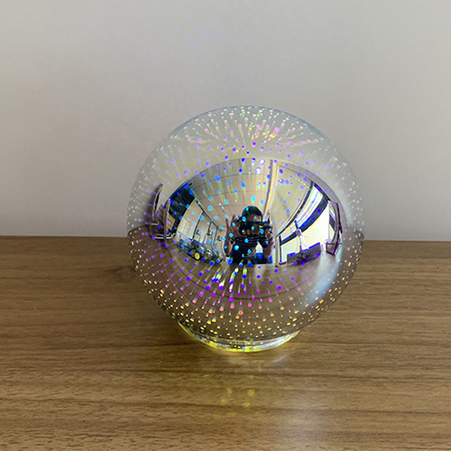 Small 3D glass ball