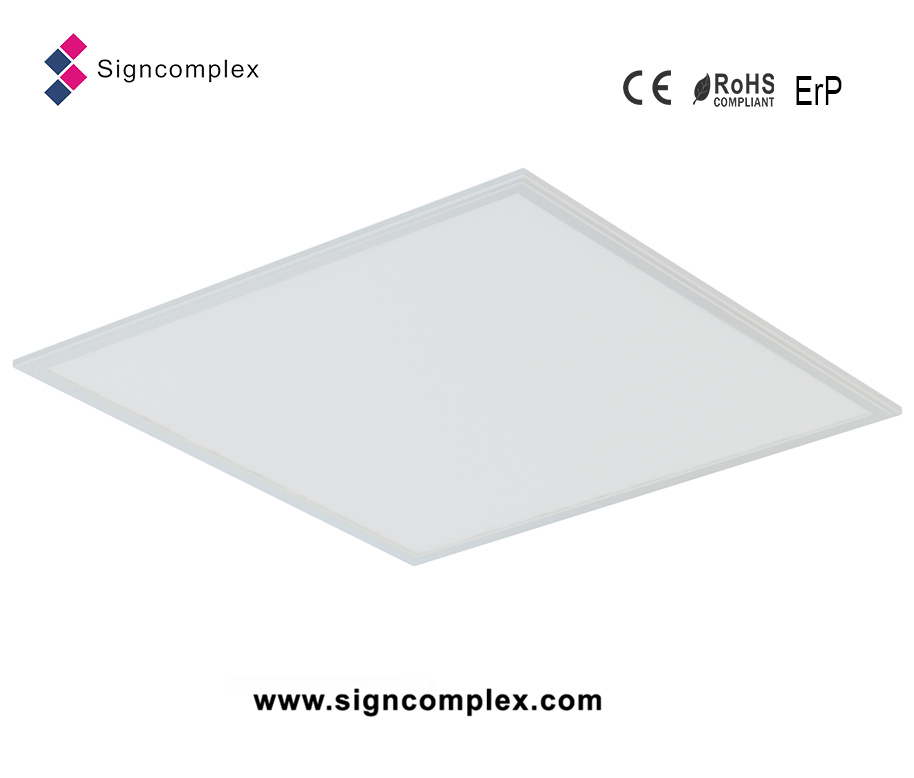 Signcomplex slim 9mm 6060 led panel light with 5 warranty years