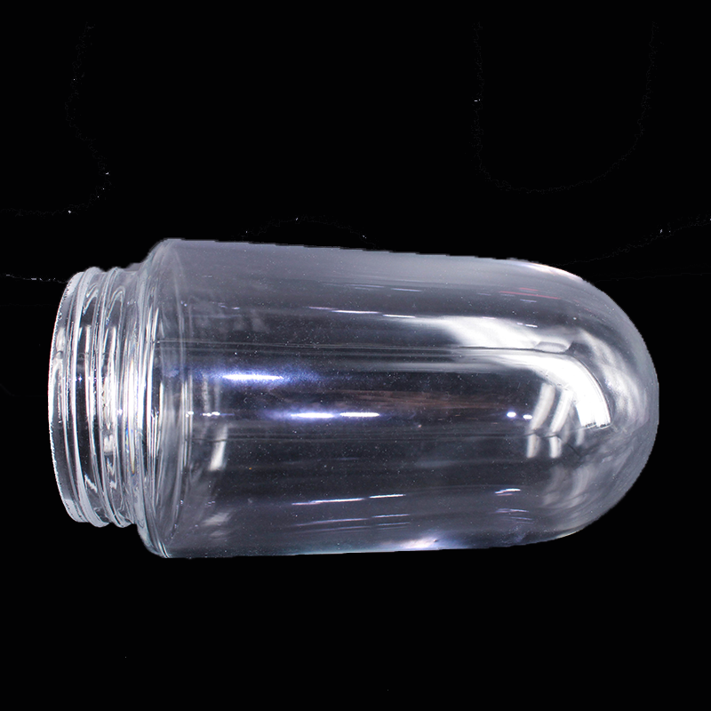 Clear Glass Lighting Shade with Screw Thread Dome Cover Glass