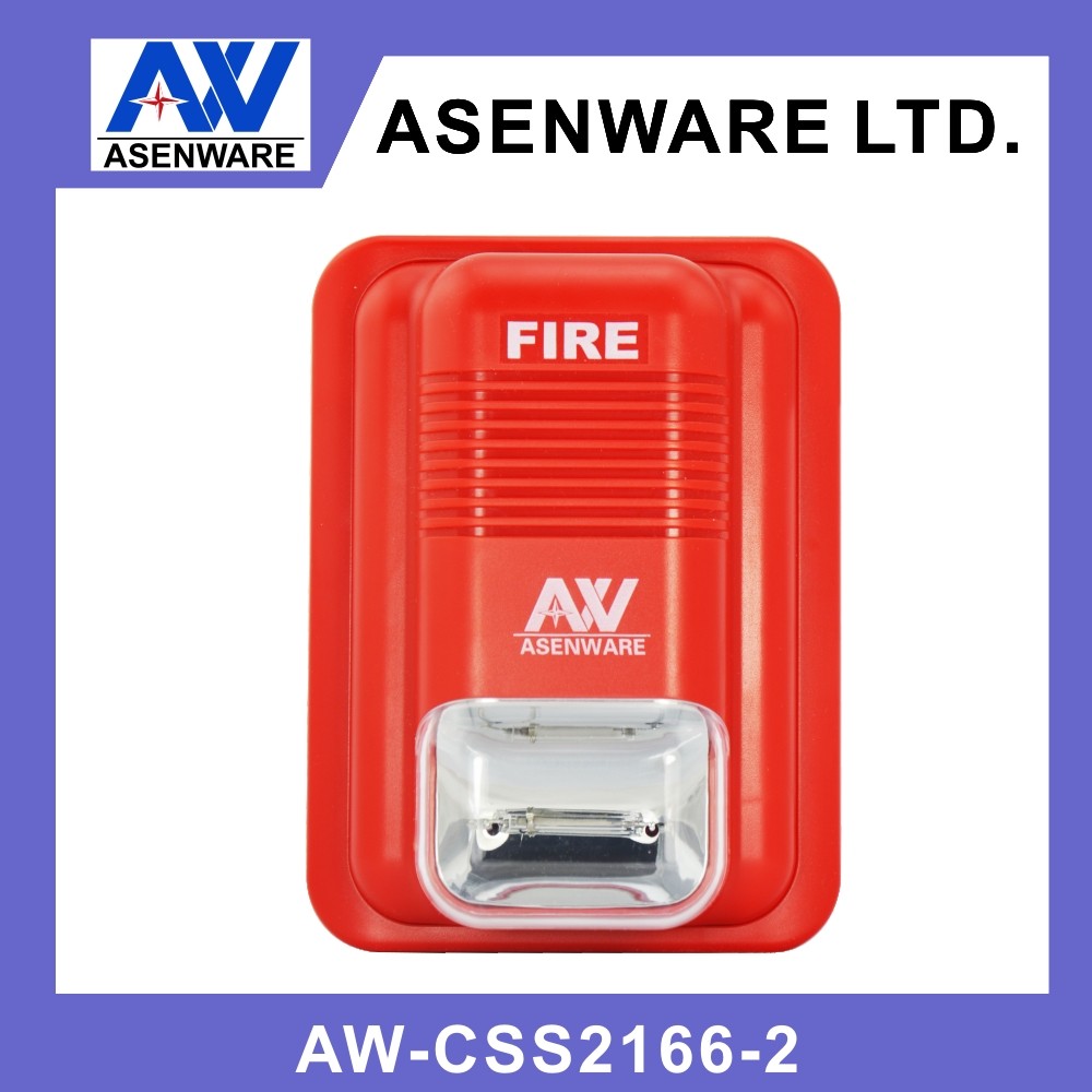 Best performance 24V fire alarm system strobe siren light