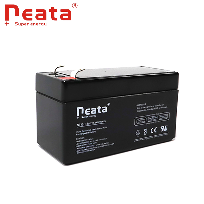 Small sealed lead acid battery 12V1.3Ah for solar use