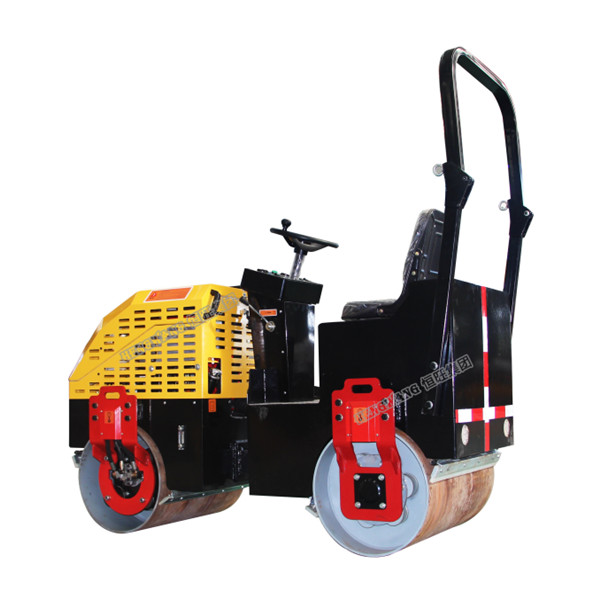 1t Mini Road Roller with Vibratory Smooth Drum