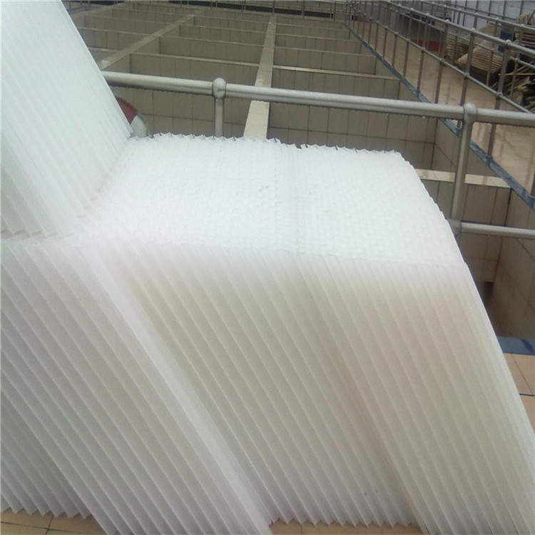 PP hexagonal honeycomb slope tube for water purification/tube settlers plate lamella sheets