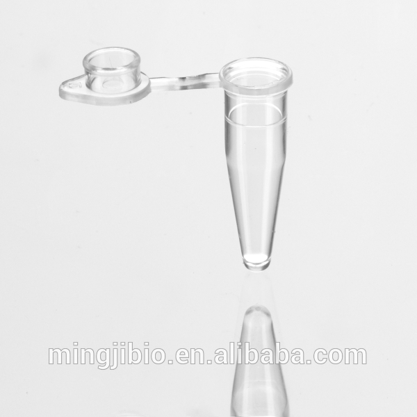 China Wholesale plastic 0.2ml pcr tube with domed cap / flat cap