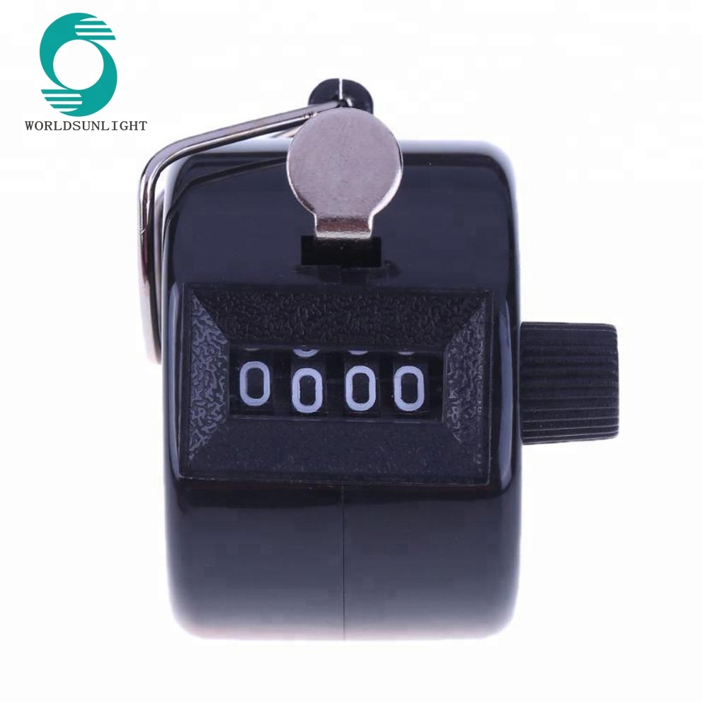 4 Digit Number Clicker Golf Hand Held Tally Counter