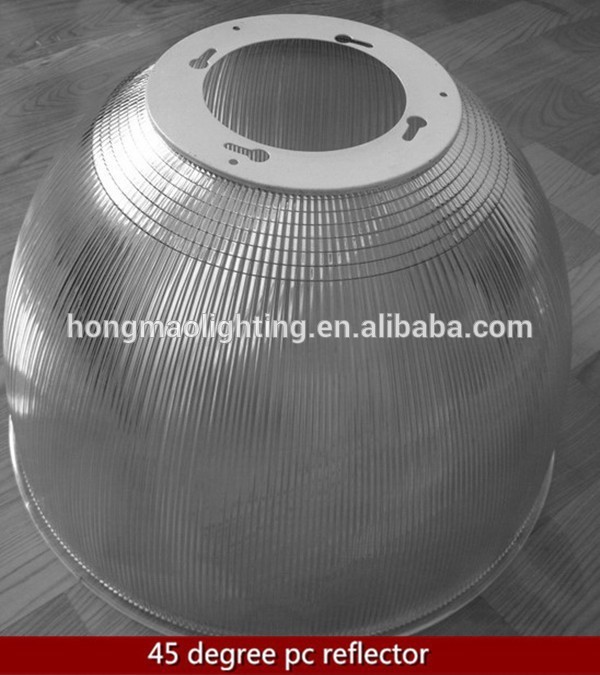 Hongmao lighting best selling high efficiency lights polycarbonate high bay reflector