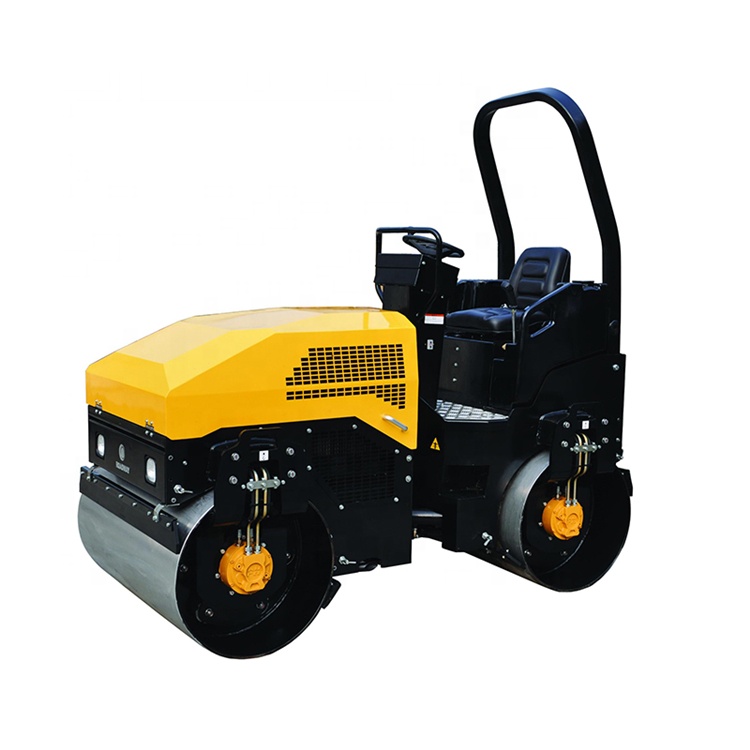 Small manual 700kg compactor road roller