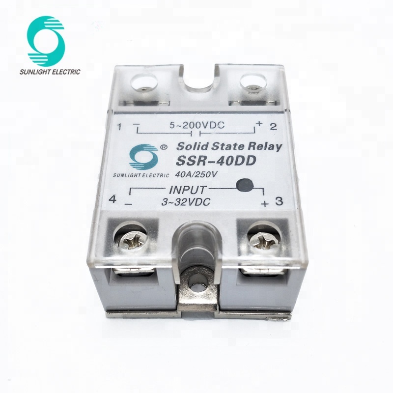 ZG3NC-540B SSR-40DD 40A input 3-32VDC output 5-60VDC dc-dc ssr solid state relay