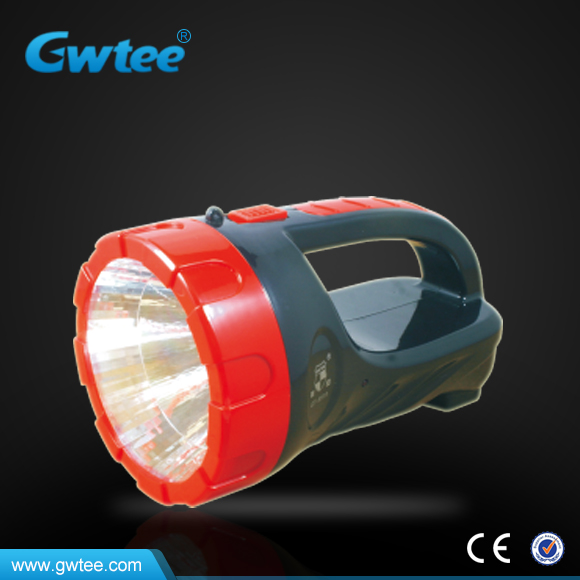 wholesaler ABS plastic long distance linghting rechargeable led searchlight