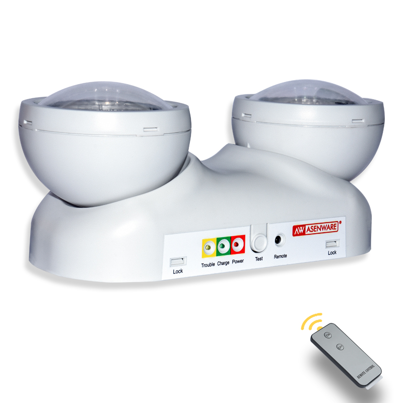 Double head LED emergency light