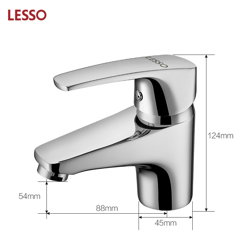 W32222-G LESSO Polished moisture proof deck mounted shower faucet faucet shower european shower faucet