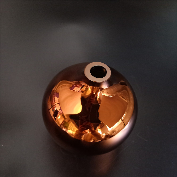 Customized Electroplate Case Dome Glass Lighting Cover