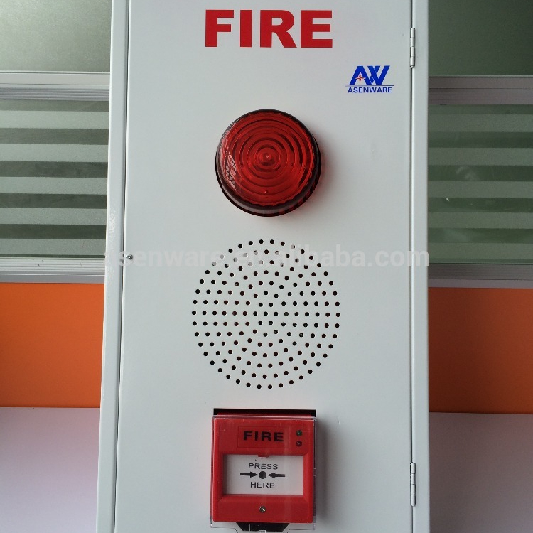 Safety Monitoring Conventional Strobe Bell Manual Call Point 3 in 1 Panel for Conventonal System