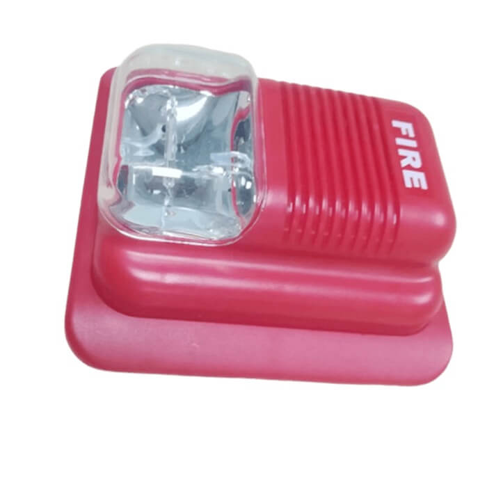 indoor fire alarm wired sound alarm warn horn strobe siren