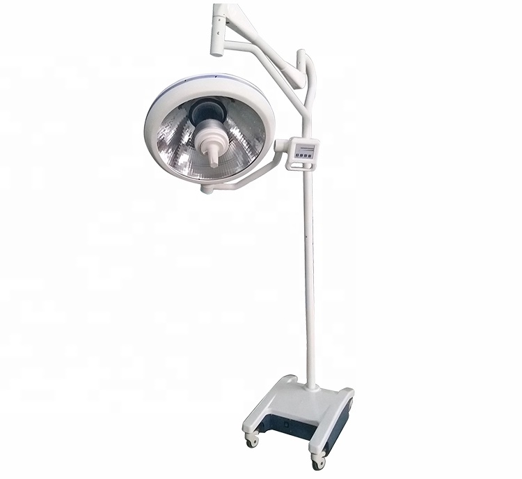 Cheap Hospital Mobile Emergency shadowless lighting operation surgery lamp halogen bulb stand lamp price