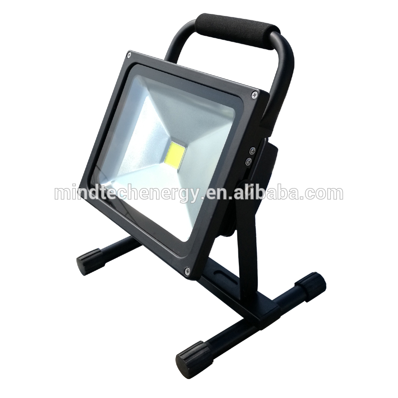 Outdoor battery powered hunting search solar flood  light